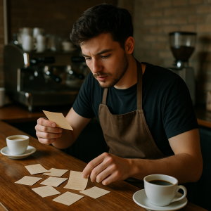 Segredos Entre Linhas de Café
